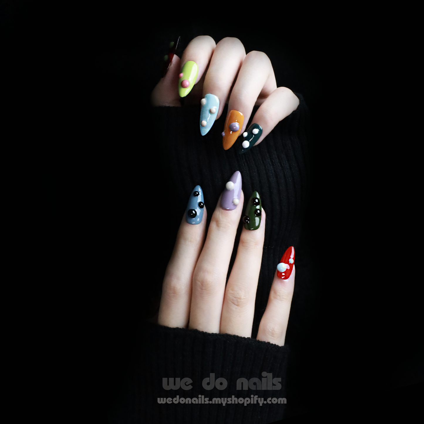 Pearl Pop Press-On Nails