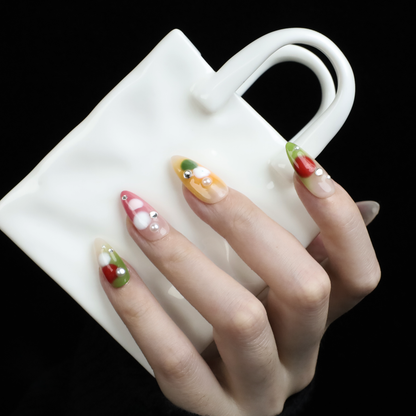 Jelly Art  Press-On Nails
