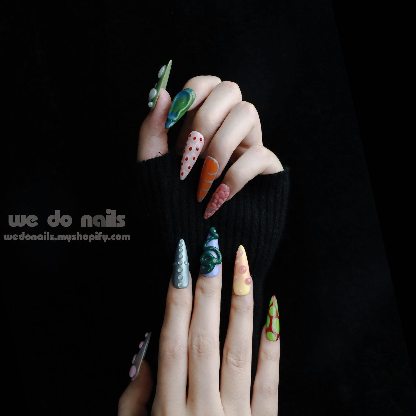 Tropical Vibe Press-On Nails