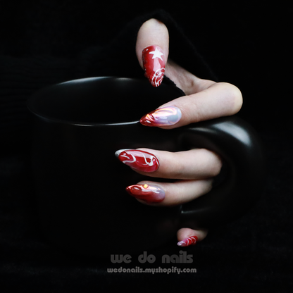 Red Sky Press-On Nails