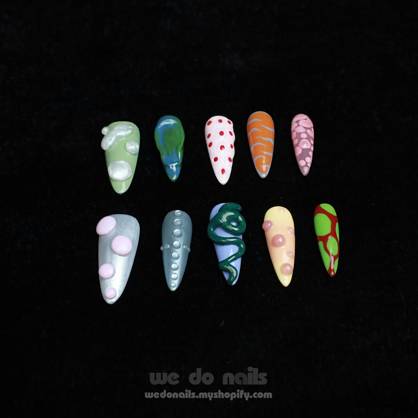Tropical Vibe Press-On Nails