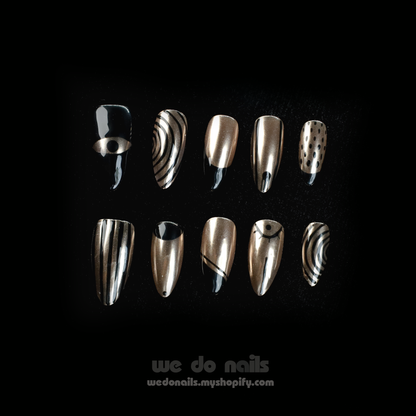 Egyptian-Inspired Press On Nails