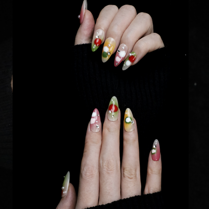 Jelly Art  Press-On Nails
