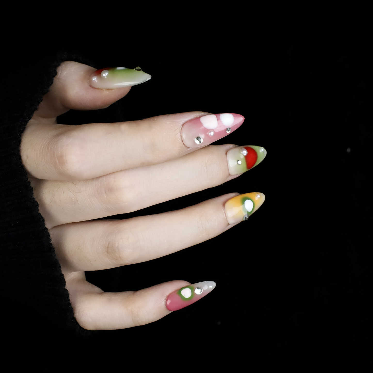 Jelly Art  Press-On Nails