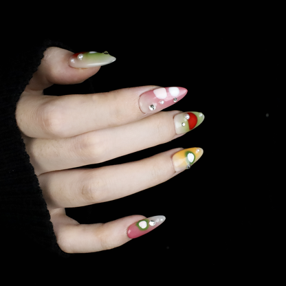 Jelly Art  Press-On Nails