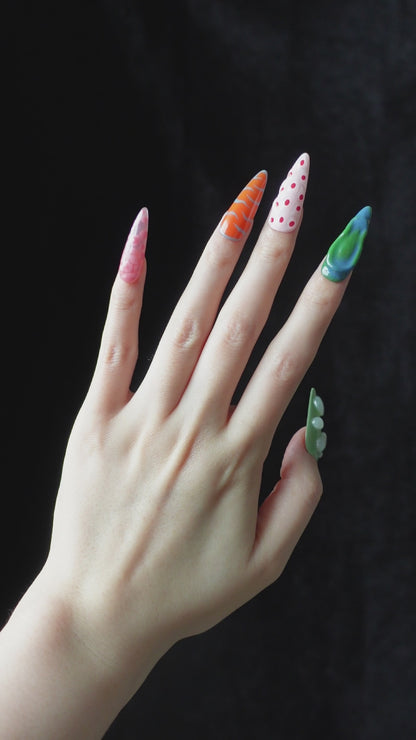 Tropical Vibe Press-On Nails