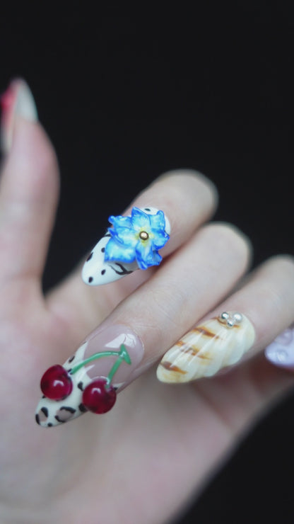 Garden Blooms Press-On Nails